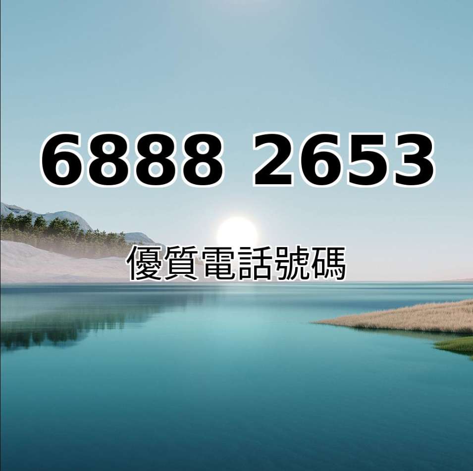 靚號推薦68882653