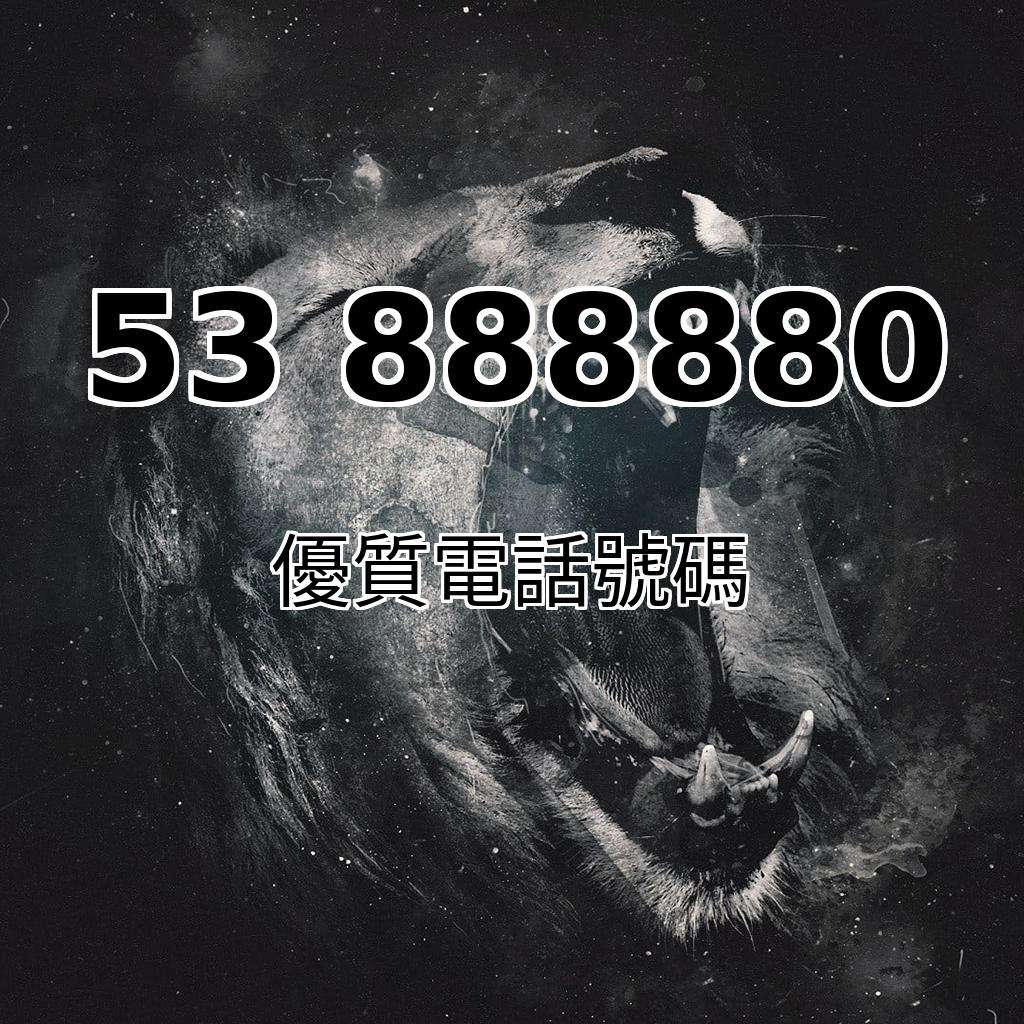 超級幸運靚號53888880