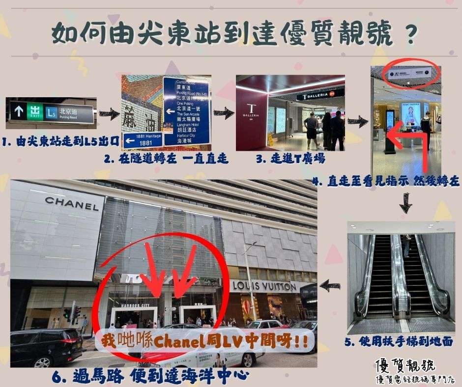 我哋搬咗去海港城啦！