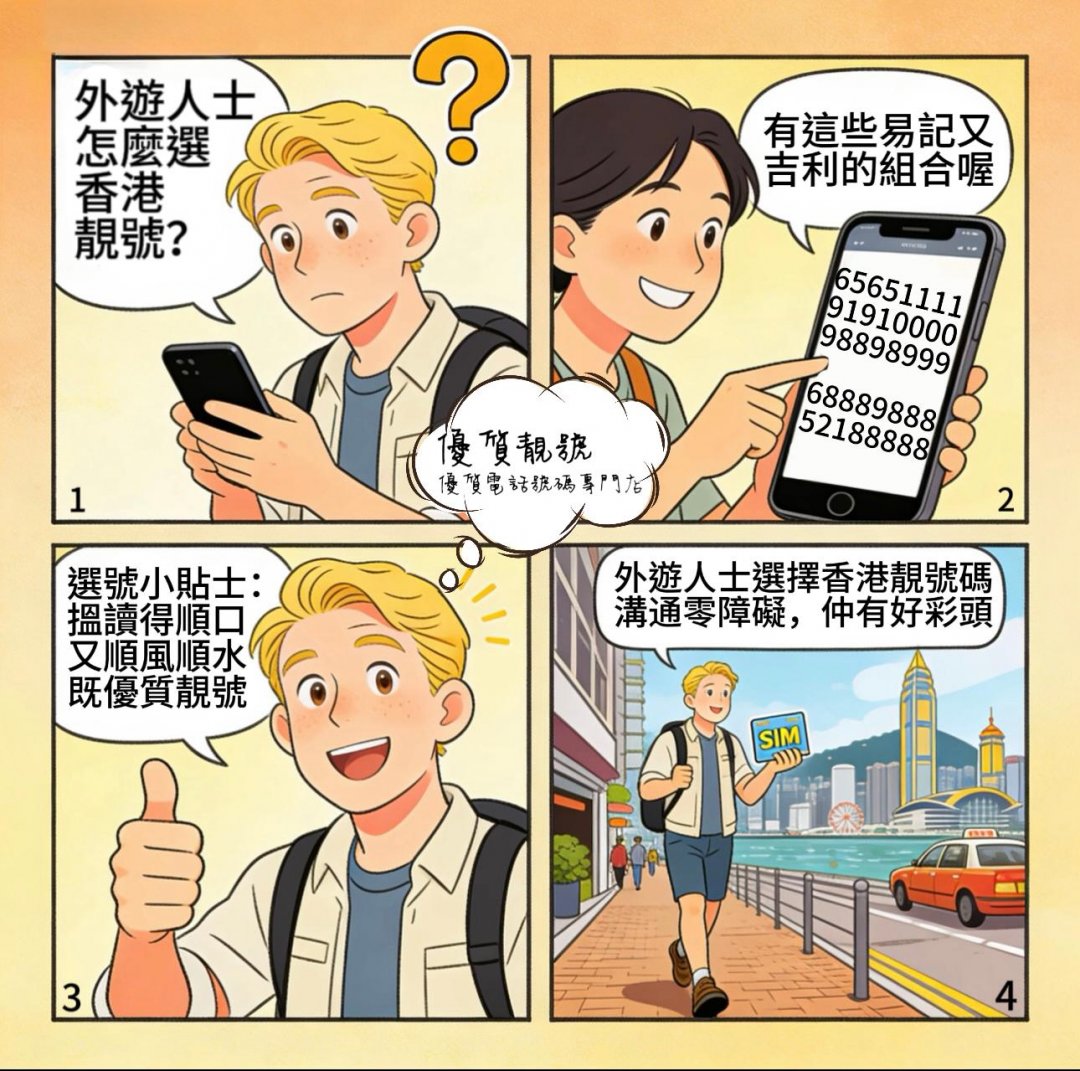 外遊人士最愛嘅香港靚號
