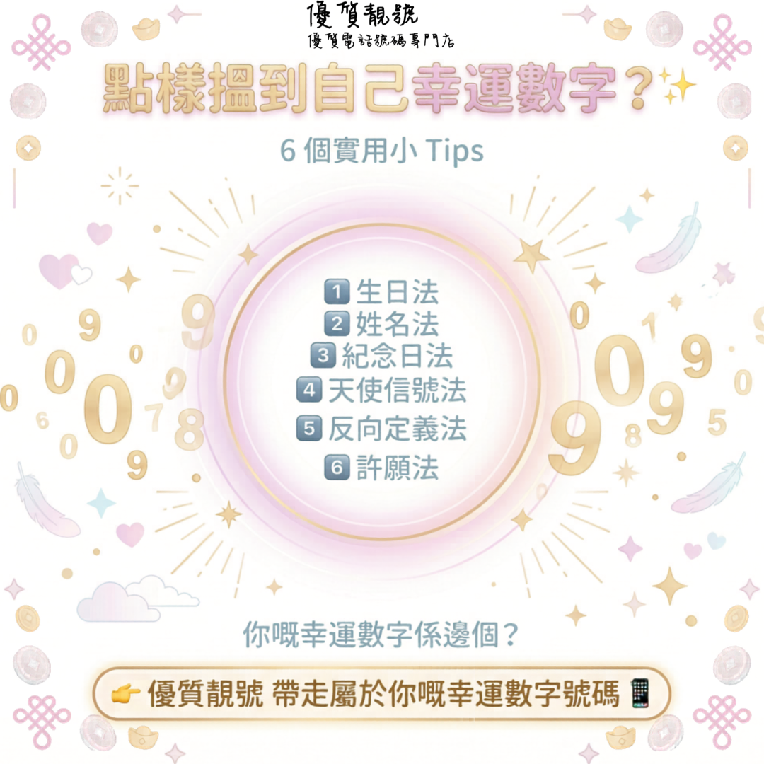 點樣搵到自己幸運數字？✨