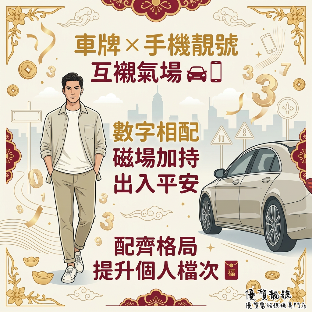 襯個號碼同車牌
