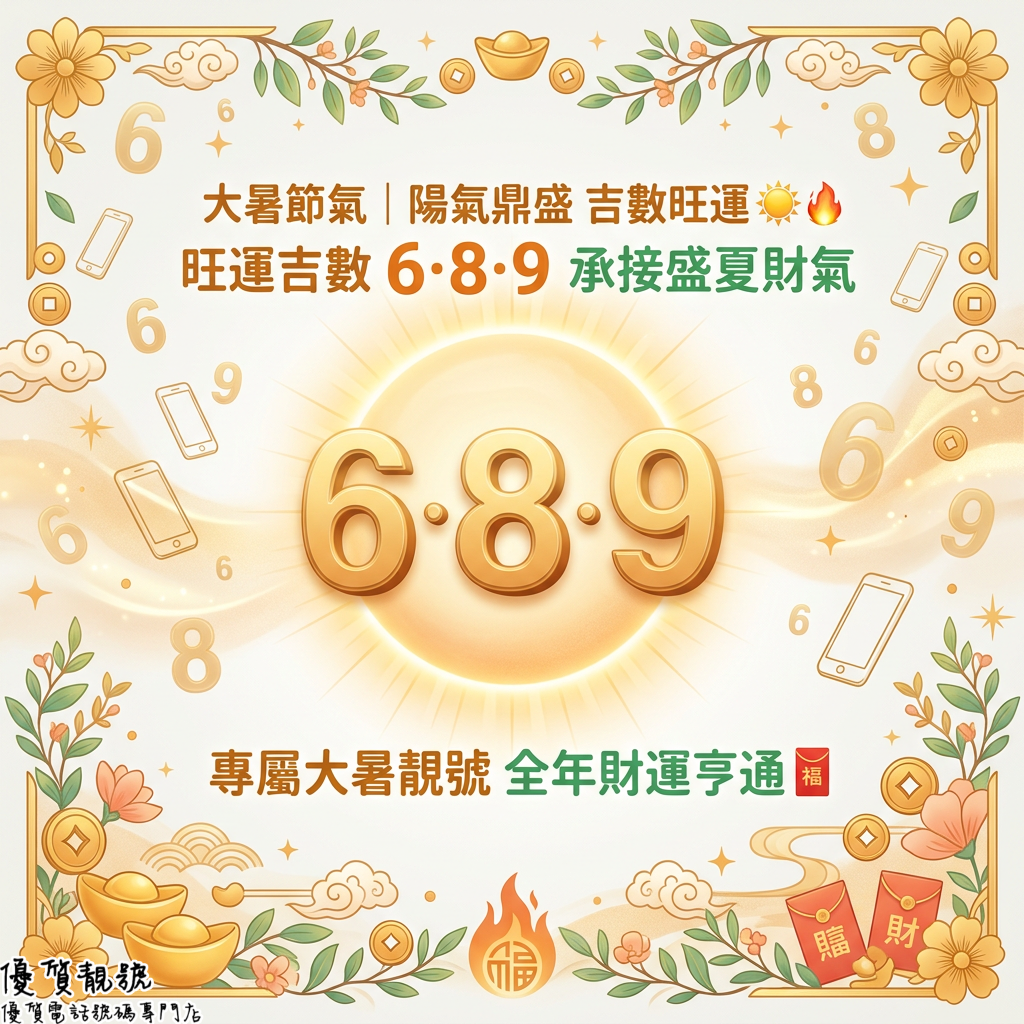 西曆07月大暑｜陽氣鼎盛，吉數旺運