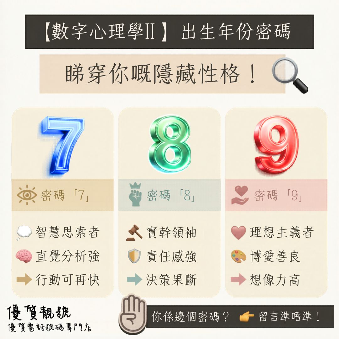 數字心理學系列II_-7至9