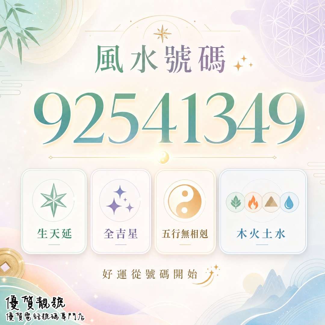 介紹靚號92541349