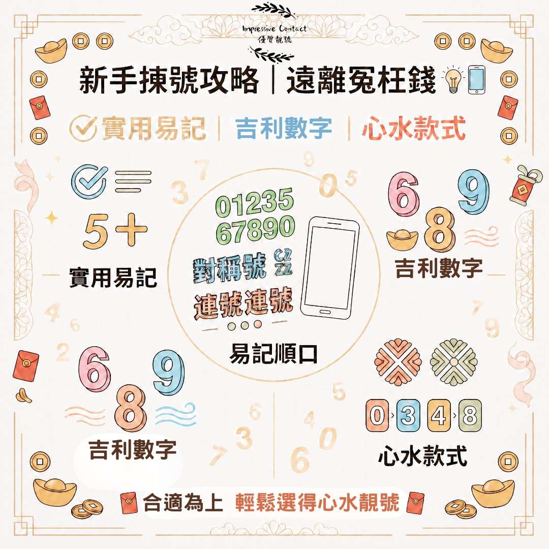 新手揀號攻略｜睇完唔使嘥冤枉錢_