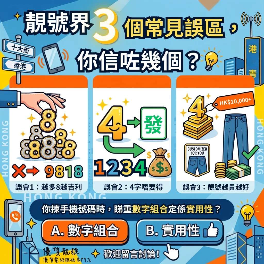 選號界3大經典謊言，你信咗幾多個
