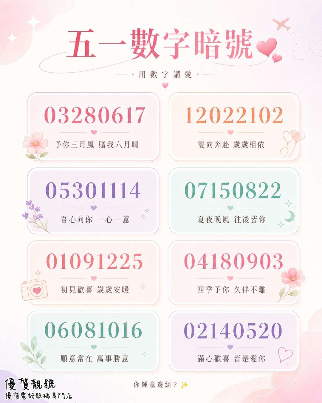 五一數字暗號