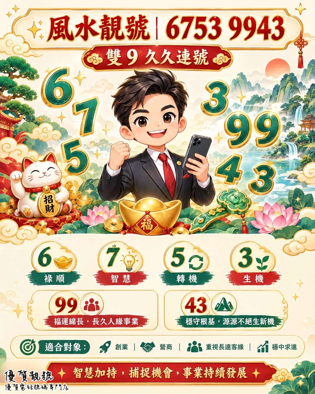 風水靚號｜67539943