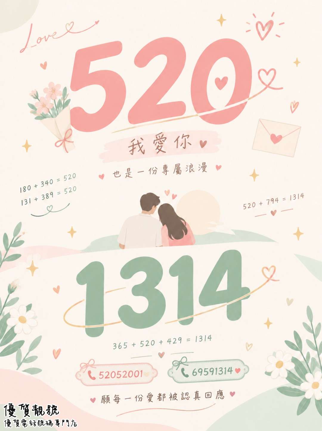 520就要大大方方地說愛呀